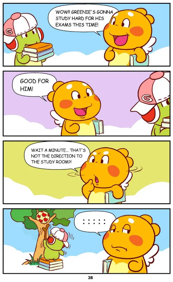 Qoobee Comics 030 – Exam Revision
