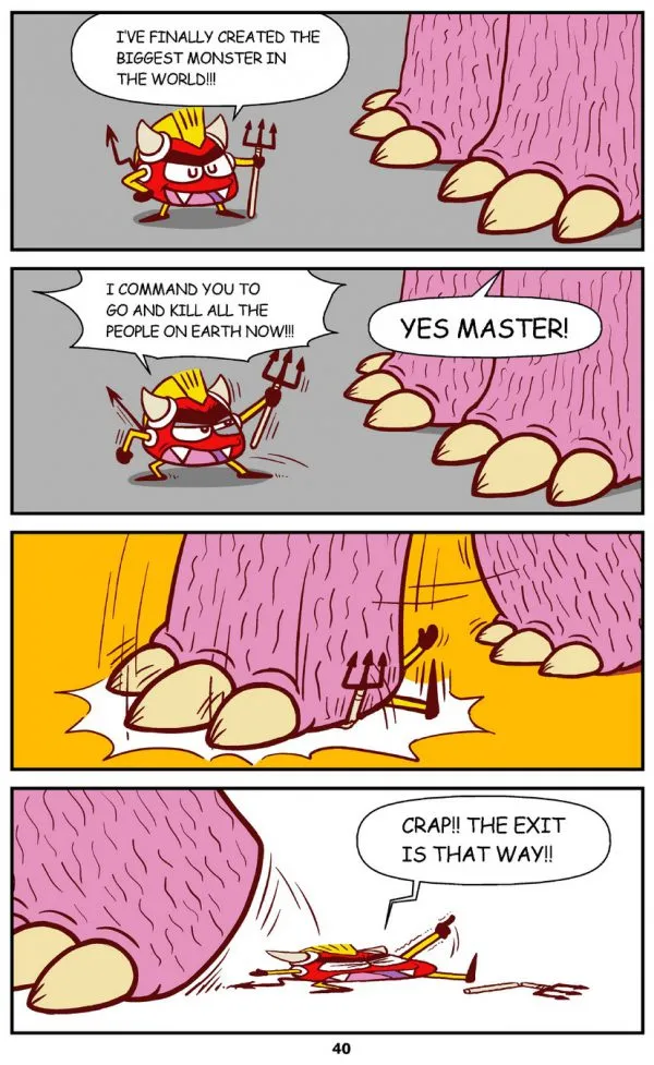Qoobee Comics 042 – Mr Devil’s New Creation
