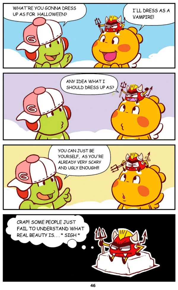 Qoobee Comics 048 – Halloween Party Dress
