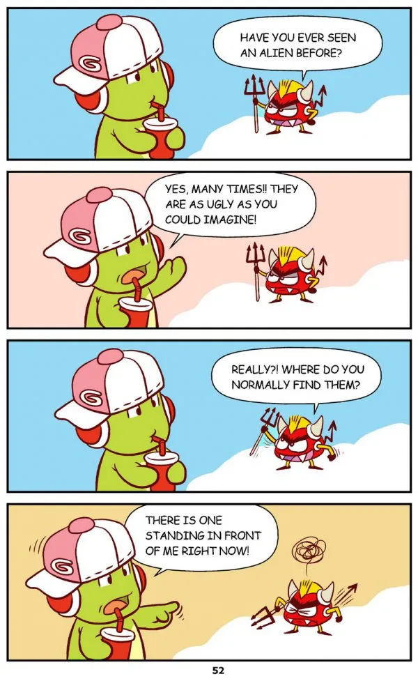 Qoobee Comics 054 – Hellow Alien