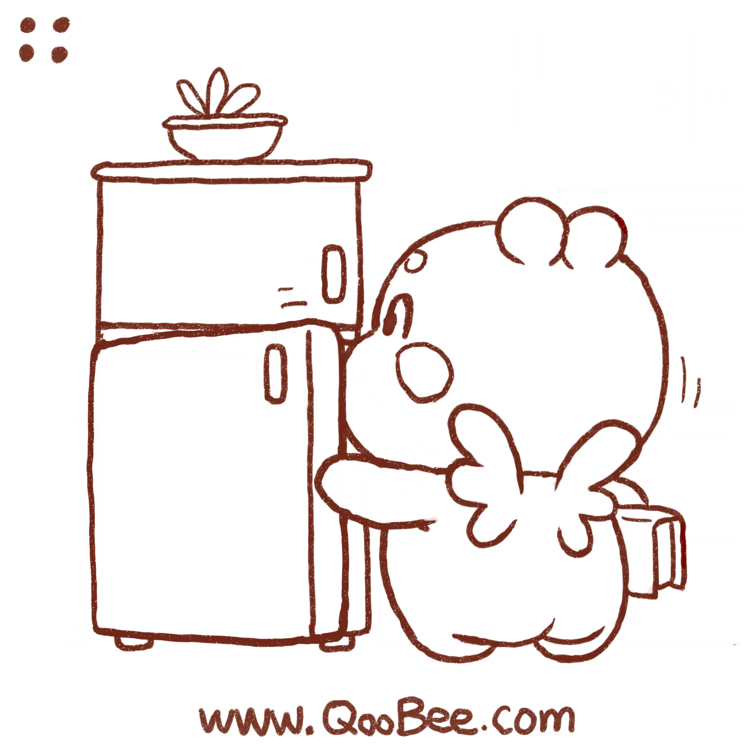 QooBee Often Does This At Home, part 4