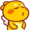 Hungry Emoticon QooBee